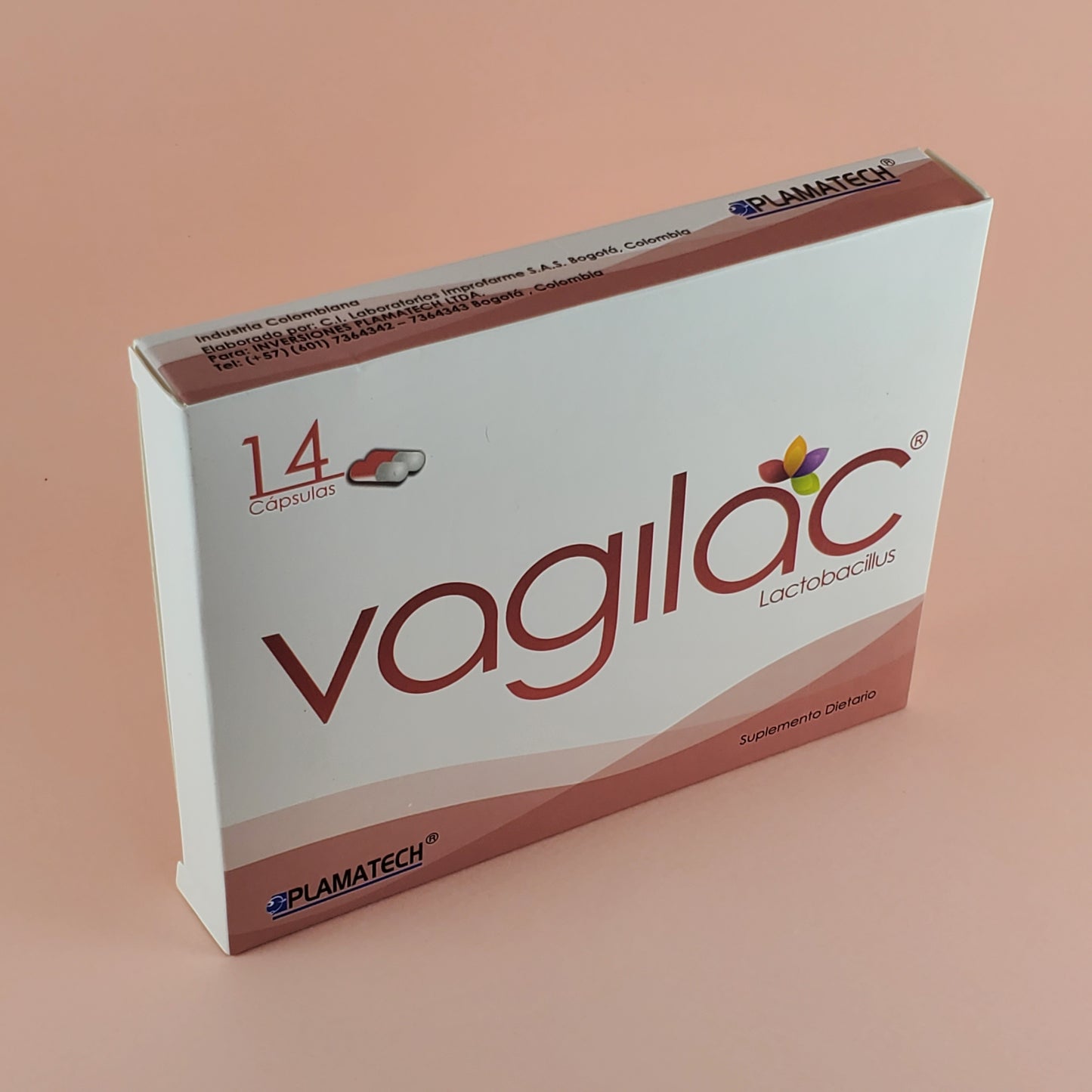 Vagilac Probióticos LACTOBACILLUS en 14 cápsulas ORALES