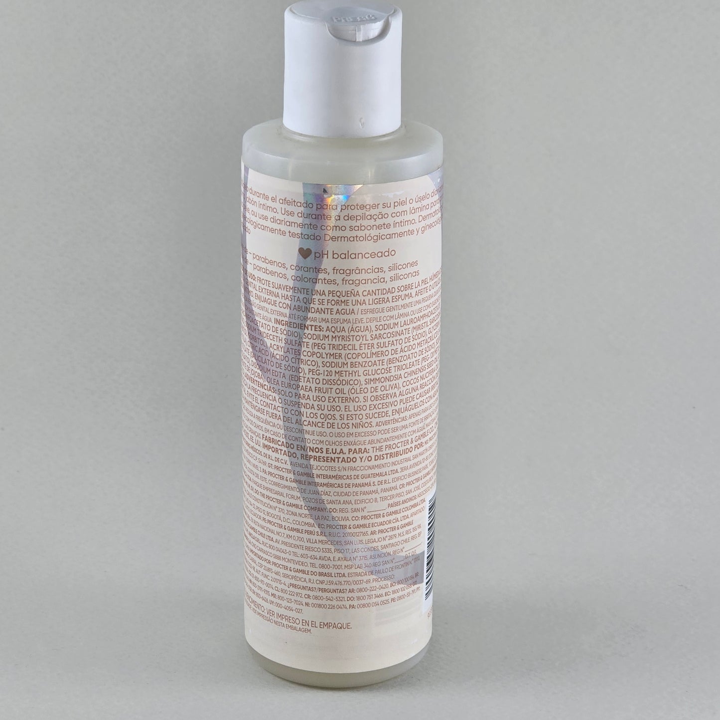 Gillette Venus 2 en 1 Jabon Intimo y gel para afeitar. 190 ml