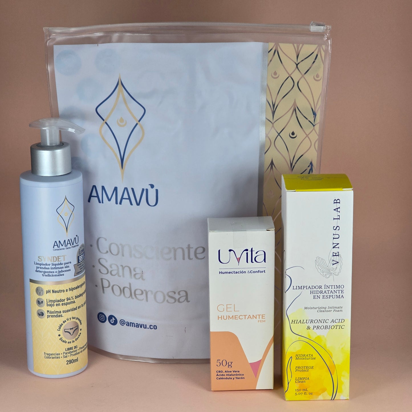 Kit básico de higiene íntima