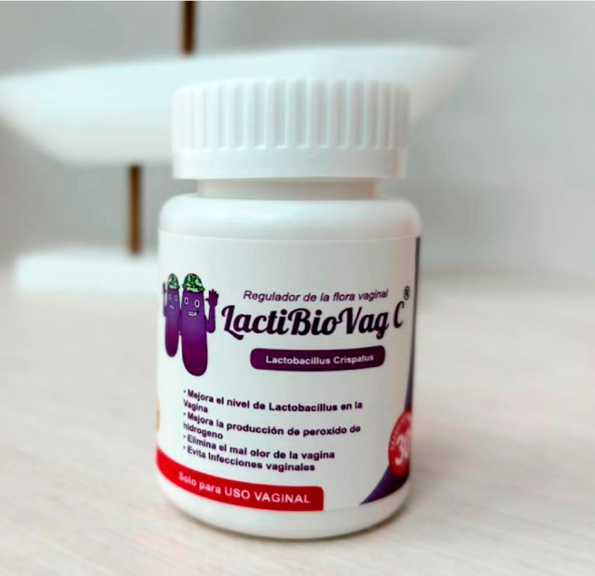 LactiBioVag C - Frasco de 30 Cápsulas vaginales