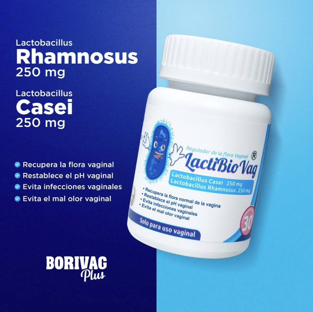 LactiBioVag - Frasco de 30 Cápsulas vaginales