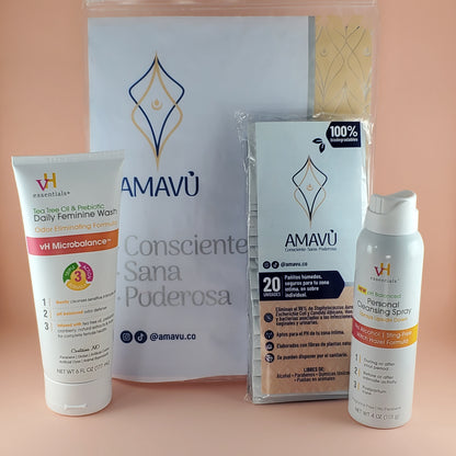 Kit limpieza y frescura 360° - Incluye estuche grande