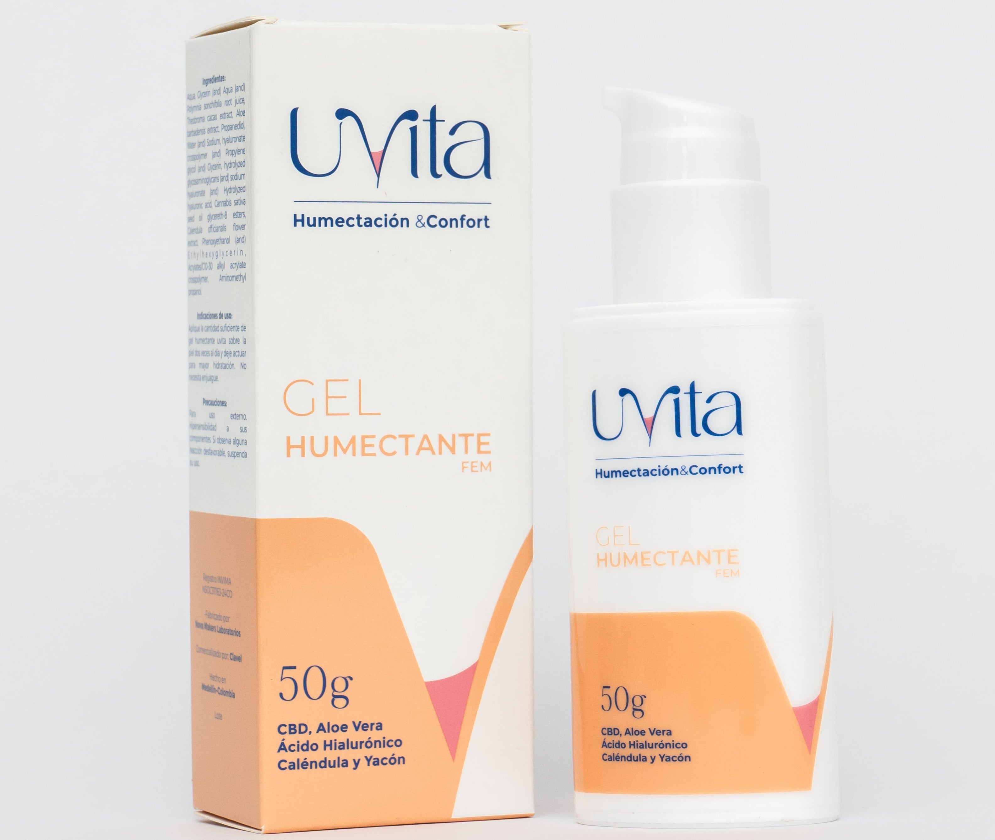 Humetacte Uvita Gel humectante intimo. botella 50 g – AMAVÚ