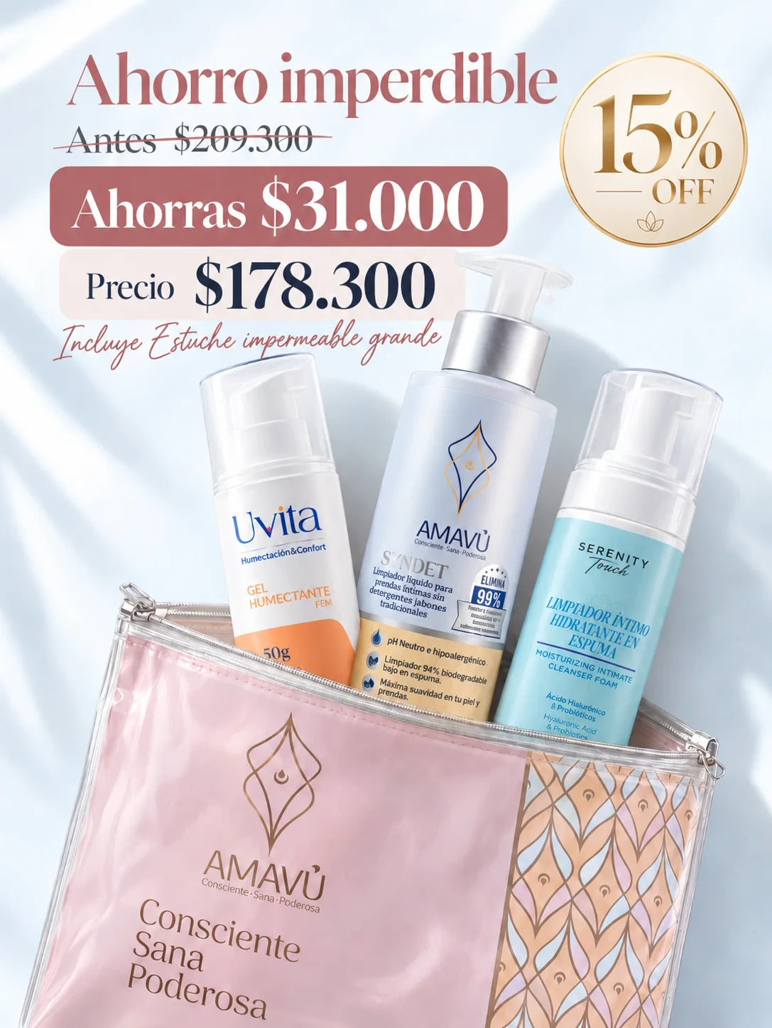 Kit 123 Esencial Higiene Intima