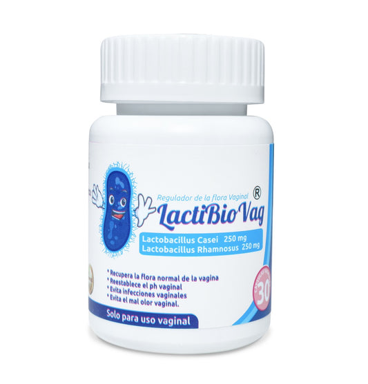 LactiBioVag - Frasco de 30 Cápsulas vaginales