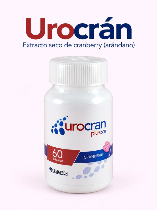 UROCRAN PLUS 600 - 60 TABLETAS (EXTRACTO SECO DE CRANBERRY)