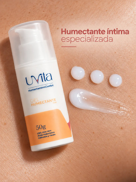Uvita Gel humectante Fem. Botella 50 g
