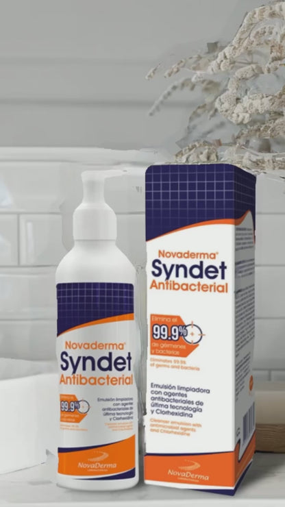 Emulsión limpiadora SYNDET con agentes antibacteriales - 240gr.